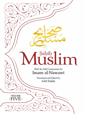 cover image of Sahih Muslim (Volume 5)